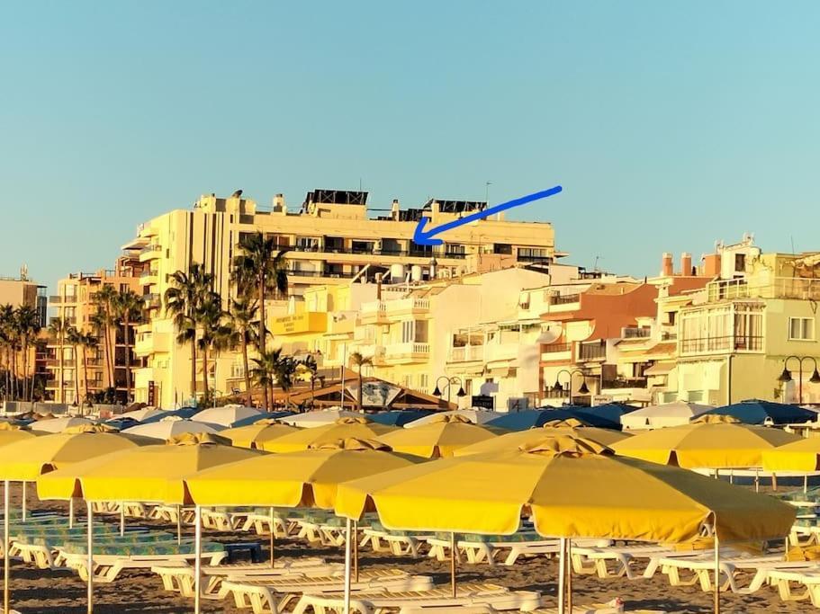 Apartamento 1ª Linea Playa Garaje Piscinas Terraza Torremolinos Dış mekan fotoğraf