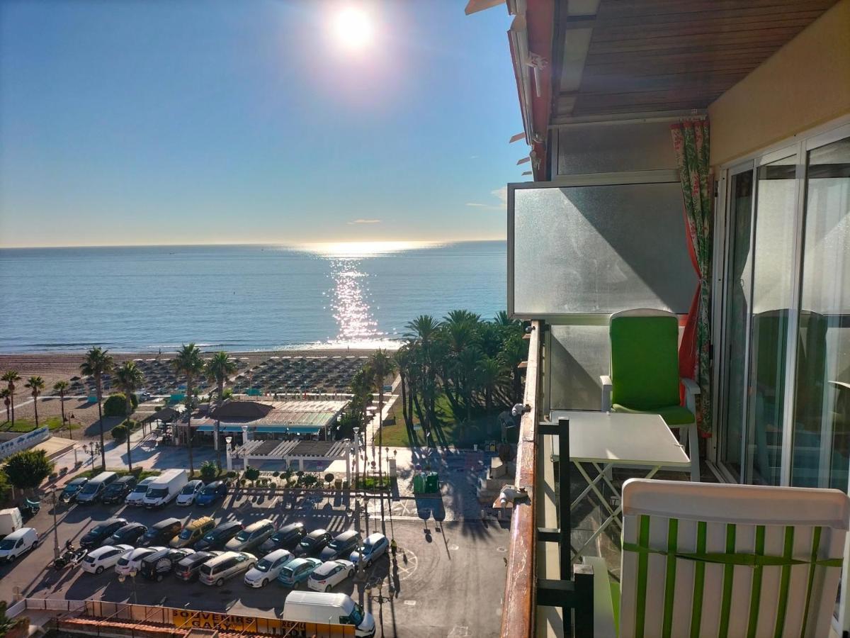 Apartamento 1ª Linea Playa Garaje Piscinas Terraza Torremolinos Dış mekan fotoğraf