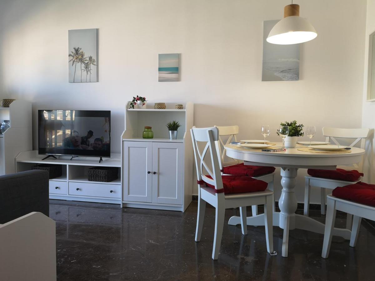 Apartamento 1ª Linea Playa Garaje Piscinas Terraza Torremolinos Dış mekan fotoğraf