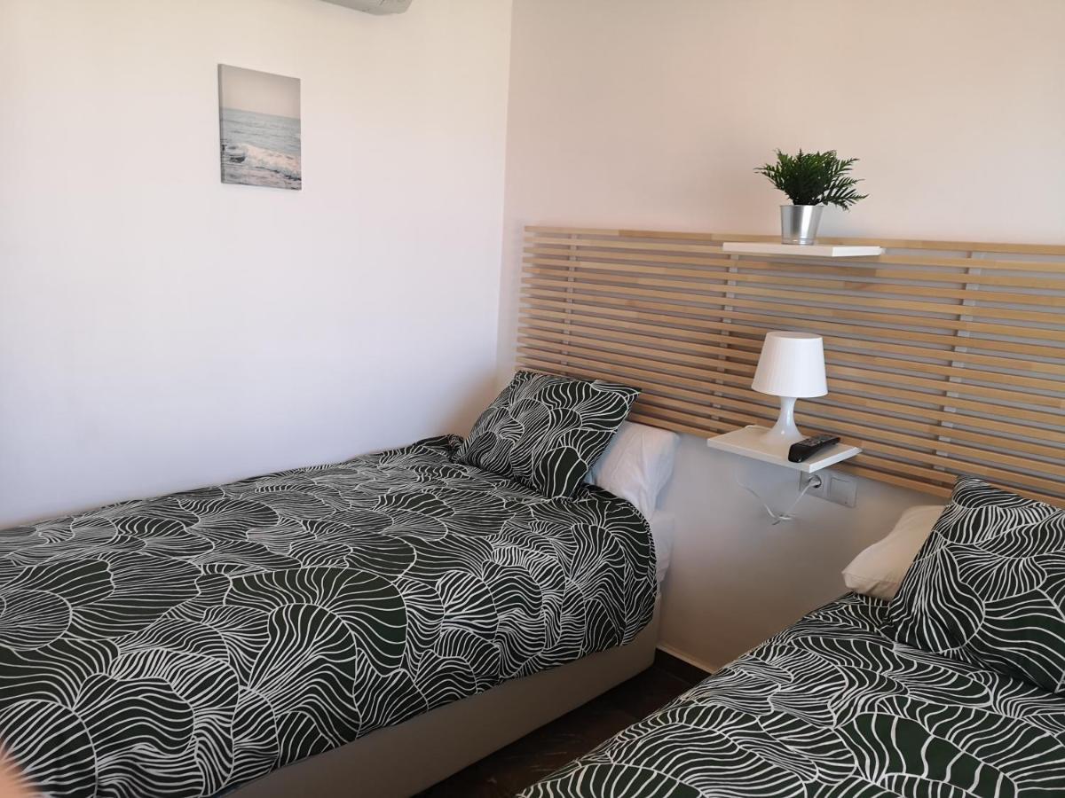Apartamento 1ª Linea Playa Garaje Piscinas Terraza Torremolinos Dış mekan fotoğraf