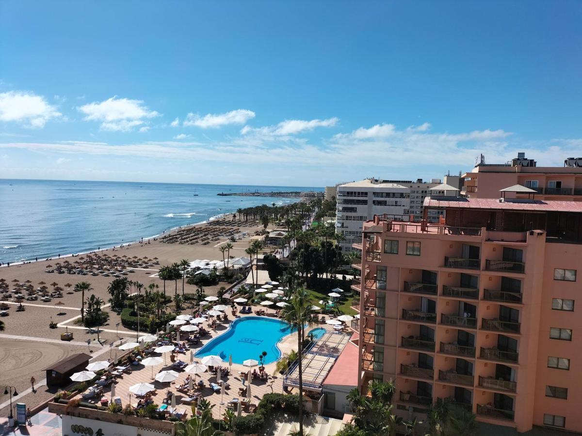 Apartamento 1ª Linea Playa Garaje Piscinas Terraza Torremolinos Dış mekan fotoğraf